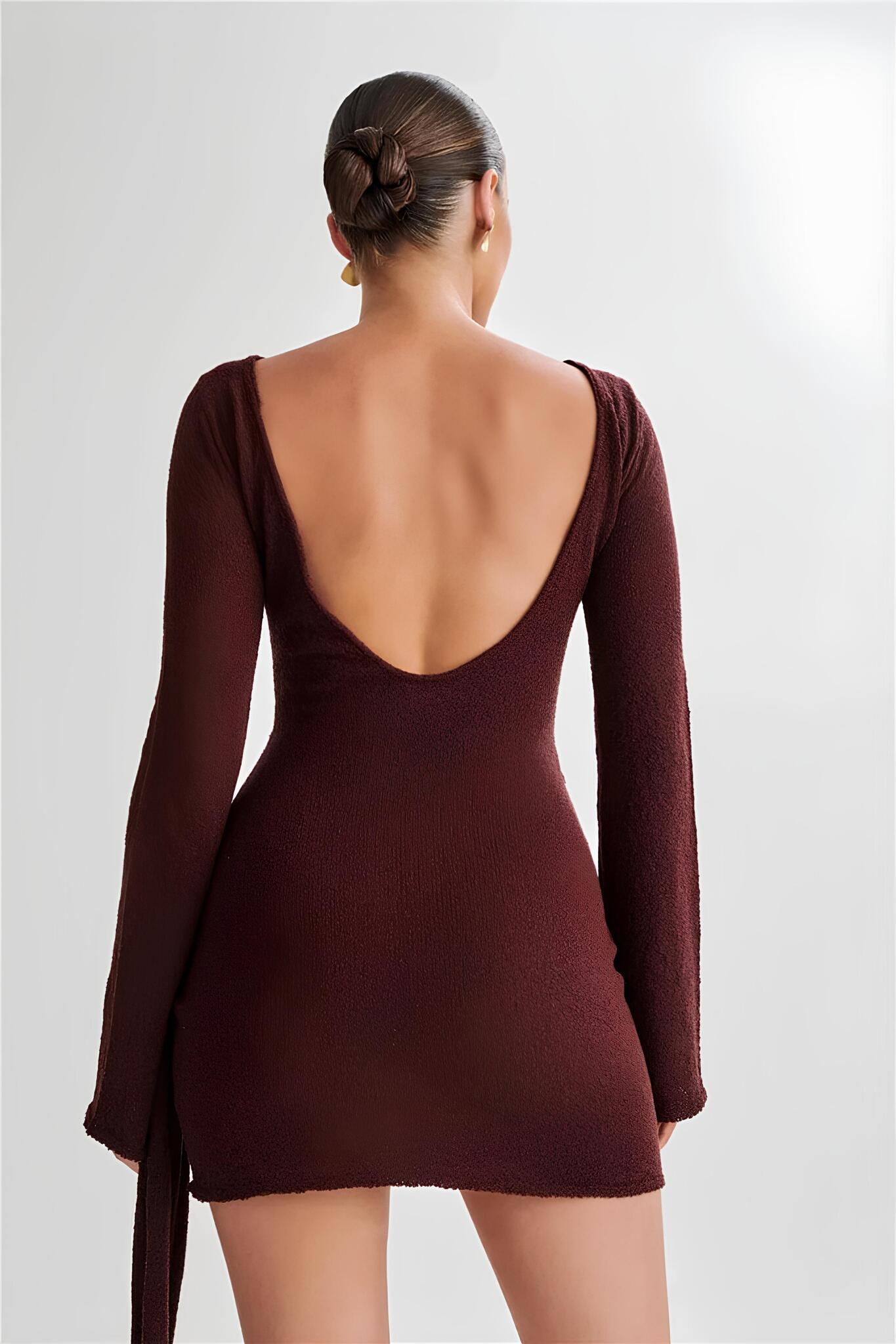 Velquira™ | Scarf Mini Dress