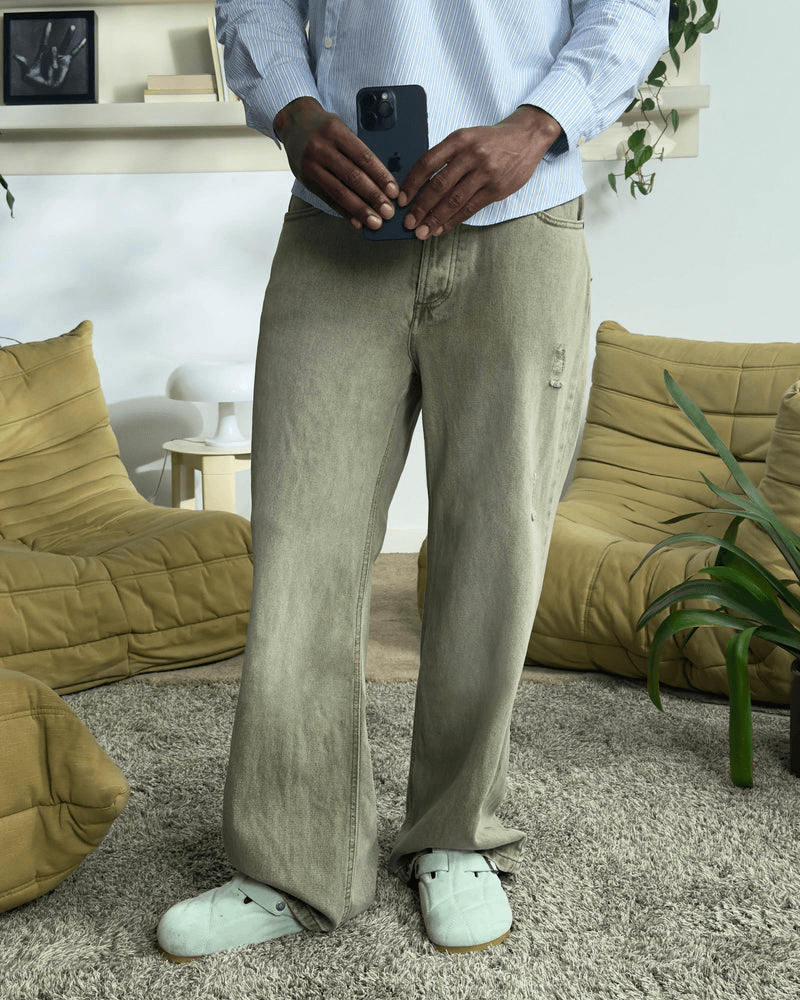Onalya™ |Red Bootcut Trousers