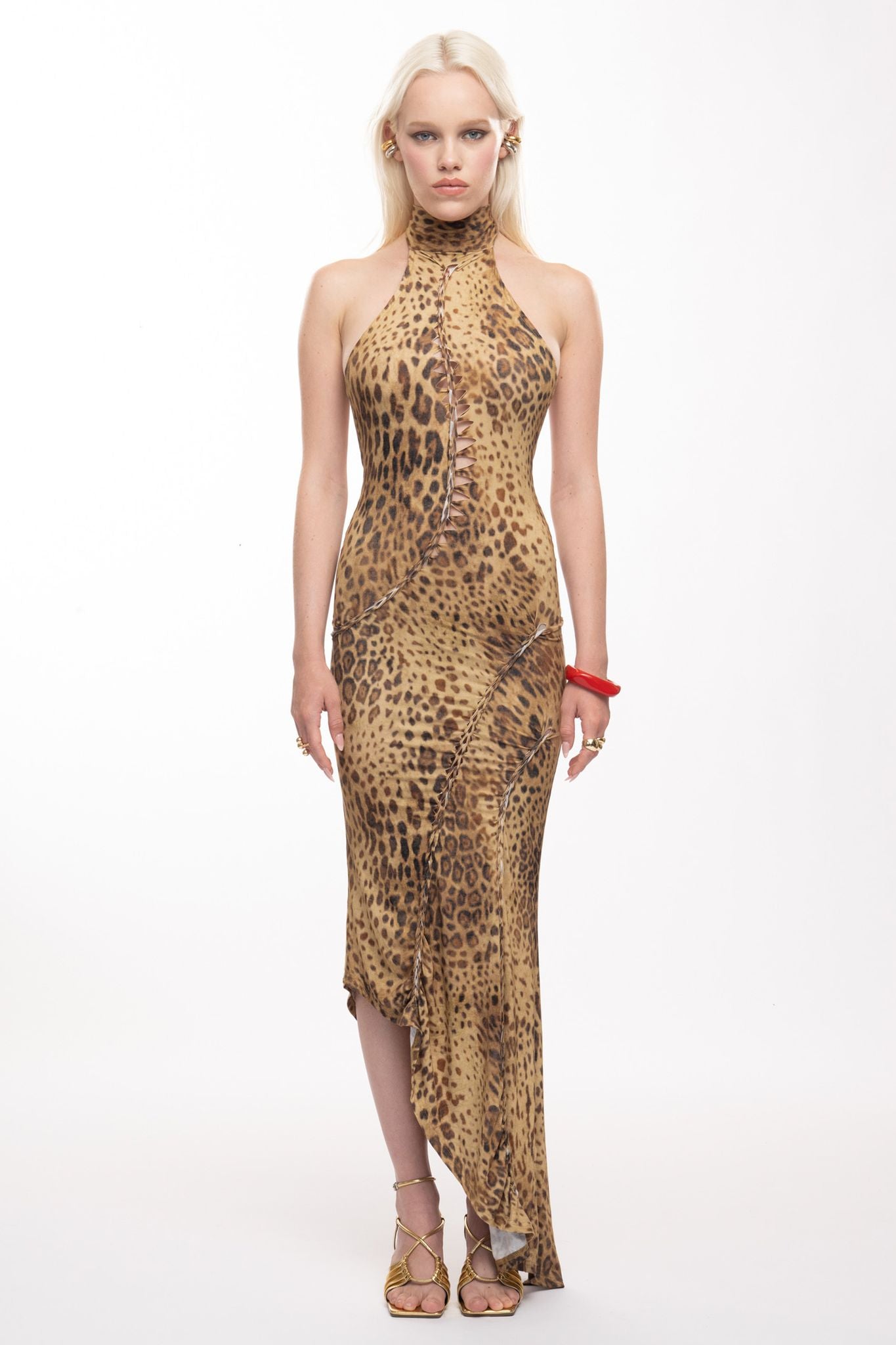 Alina™ | Tie Maxi Dress