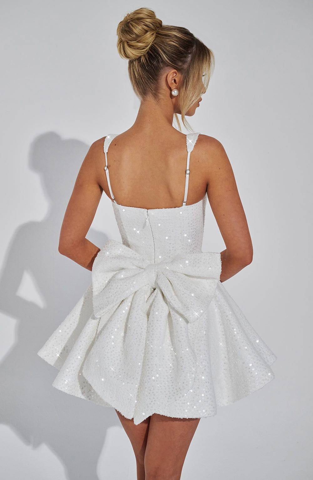 Luniva™ | Bow Tie Mini Dress